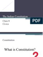 Indian Constitution Class 8 Civics Explained