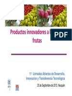 Productos Innovadores a Base de Frutas de INNATA