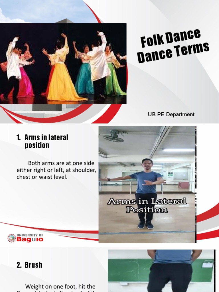 Folk Dance Terms PDF Foot Hand