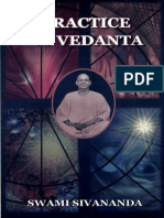 Swami Sivananda Practice of Vedanta