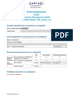 Oral Assignment: Audio Property Management NSW (CIVREP-NSW3 - OR - Audio - v1)