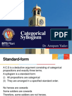 Categorical Syllogism L-5