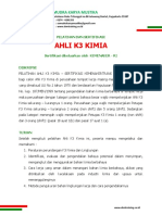 Ahli K3 Kimia: Pt. Samudra Karya Mustika