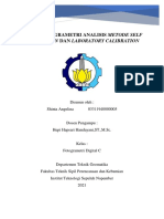 Analisis Perbandingan Metode Self Calibration dan Laboratory Calibration untuk Pengukuran Fotogrametri