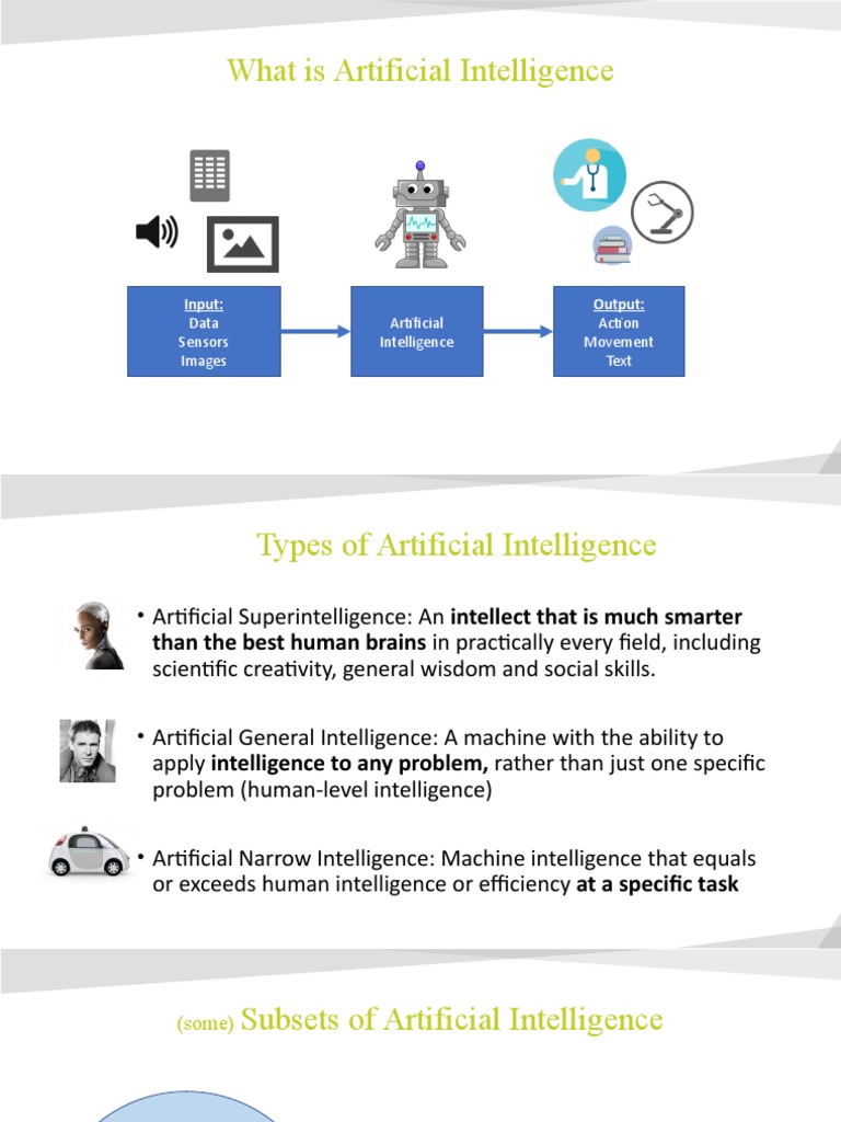 What Is Artificial Intelligence: Input: Output | PDF | Machine Learning ...