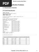 Chapter 5 - Classification Problems