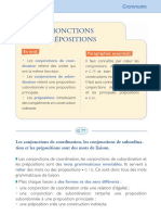 Fr Conjonction, Prépositions Et Adverbes, Différences