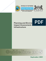 Botswana - Guideline 5 - Planning and Environmental Impact (2001)