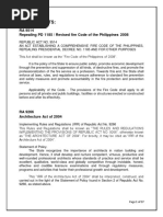 Republic Acts:: RA 9514 Repealing PD 1185 / Revised Fire Code of The Philippines 2008