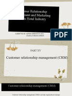 Customers Relationship Management and Marketing Mix in Hotel 