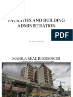 Facilities and Building Administration: By: Niccolo Lopez
