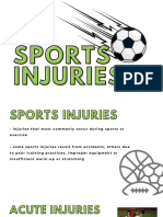 Sports Injuries