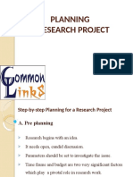 Step-by-Step Guide to Planning a Research Project
