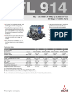 For Mobile Machinery 46.2 - 129.9 KW - 61.9 - 174.2 HP at 2500 Min - RPM EU Stage II / US EPA Tier 2