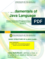 2-Fundamentals of Java Language
