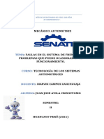 Juan Jose Avila Crisostomo TECNOLOGIA DE LOS SISTEMAS AUTOMOTRICES