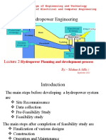 Hydropower Engineering: Hydropower Planning and Development Process
