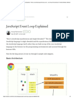 JavaScript Event Loop Explained. "How Is JavaScript Asynchronous and - by Anoop Raveendran - Frontend Weekly - Medium