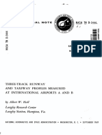 NASA Technical Note Details 3-Track Runway & Taxiway Profiles