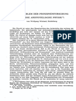 Wieland -Das Problem Der Prinzipienforschung Und Die Aristotelische Physik (Kant.1961.52.1-4.206)