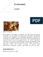 08. Receta Croissant (Artículo) autor Unasrecetasdecocina