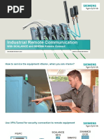 Industrial Remote Communication: With SCALANCE and SINEMA Remote Connect