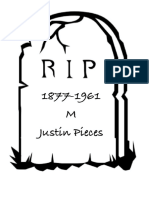 Cemetery Tombstones With Names-Dates