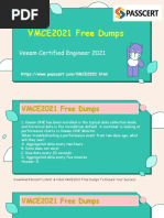 Veeam Certified Engineer 2021 VMCE2021 Exam Dumps