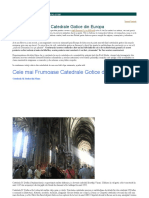Cele Mai Frumoase Catedrale Gotice Din Europa