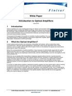 Introduction to Optical Amplifiers