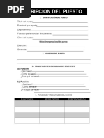 Formato de Inventario de Capital Humano PDF | PDF | Informática
