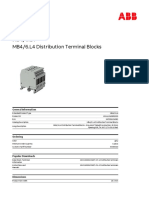 MB4/6.L4 Distribution Terminal Blocks: Product-Details