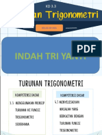 Turunan - Fungsi - Trigonometri - BAGIAN 1