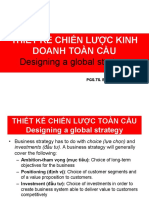 CHƯƠNG 4 - THIẾT KẾ CHIẾN LƯỢC TOÀN CẦU