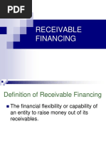 Module 3.3 Receivable Financing