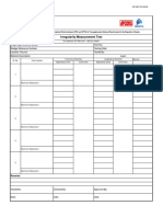 AFCONS - QUA - Quality Test Format - Irregularity Measurement