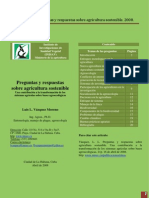 LUIS VAZQUEZ Agricultura Sostenible Preguntas y Respuestas 2008