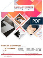 Diploma in Financial Accounting, Advance Excel & Tally With GST