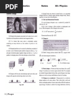 Chapter: Electrostatics Notes XII: Physics: 1 - Page