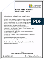 Circulam Data Sci wid Python