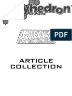 Polyhedron Marvel Super Heroes Article Collection