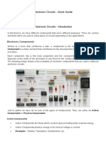 Electronic Circuits - Quick Guide