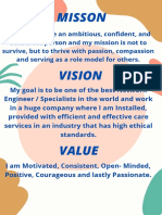 Mission Vision Statement
