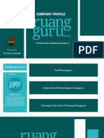 Model Bisnis Ruangguru (E-Business and E-Banking)