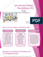 Pentingnya Inovasi Dalam Pendidikan IPS - RATIH-ULTHUFNA