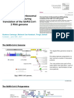 Structural Basis of Ribosomal Frameshifting During Translation of The Sars-Cov-2 Rna Genome