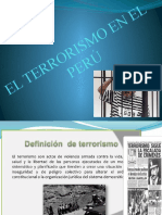 El terrorismo