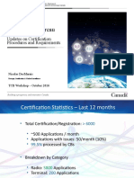 Certification & Engineering Bureau: Updates On Certification Procedures and Requirements