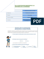 Promovemos La Participación Democrática Y La Convivencia en La Diversidad