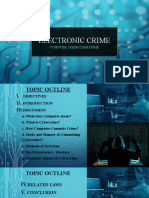 Electronic Crime